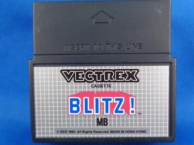 VECTREX --  BLITZ! (CARTRIDGE) - Bild 1 von 2