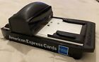 Vtg American Express Addressograph Manual Credit Card Machine DataCard Imprint