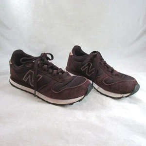 New Balance 311 Athletic Shoes Trainers Low Burgundy Suede Size 7.5 WL311AAM - Picture 1 of 12