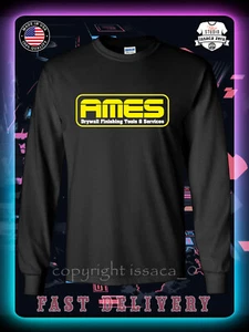 Neu T-Shirts AMES Trockenbau Finishing Tool Logo Herren Langarm American Issaca T-Shirts - Bild 1 von 13