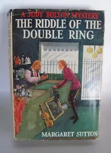 Vintage Judy Bolt Mystery Riddle of the Double Ring Hardcover w/Dustjacket 1936 - Picture 1 of 2