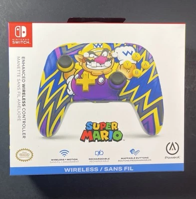 Official Nintendo Switch Enhanced Wireless Controller [ Wario ] NEW - Image 1 of 4