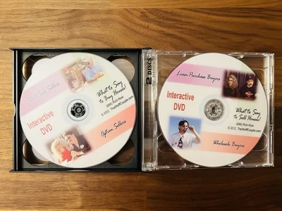 WHAT TO SAY TO BUY & SELL HOUSES COURSE THE WOLFF COUPLE & RON LEGRAND Just DVDs - Image 1 of 3