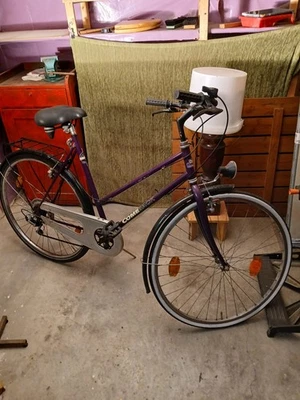 Alu Fahrrad City Bike 28 Zoll, Damen, 7-Gang Nabenschaltung, Tiefeinsteiger - Bild 1 von 4