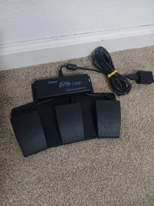 Kinesis Savant Elite USB Triple 3 Programmable Foot Switch - Picture 1 of 5