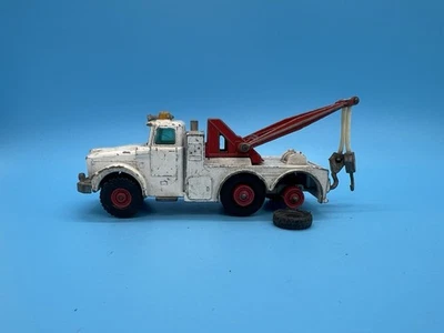 Спичечный коробок королевский размер Lesney No K-2 Scammell тяжелый аварийный грузовик винтажный - Изображение 1 из 4