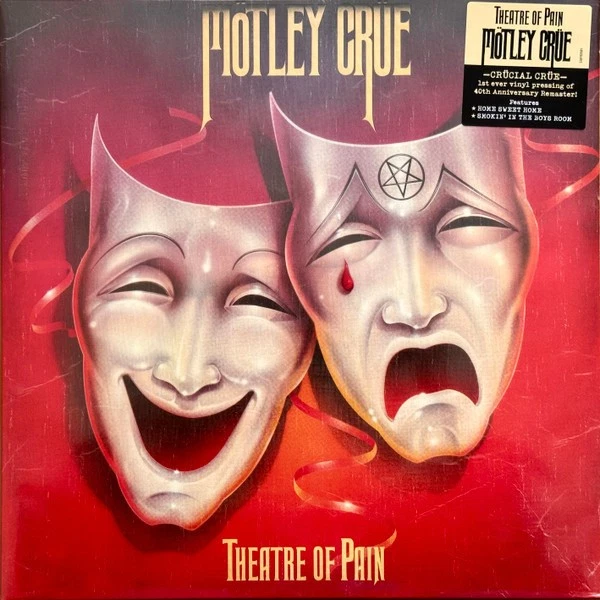 Motley Crue Theatre of Pain 1LP Vinyl 2022 BMG
