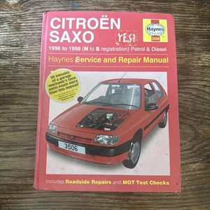 Citroen Saxo 1996-1998 N-S Reg Petrol & Diesel Haynes Manual - Picture 1 of 6