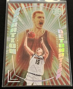 2021-22 Panini Illusions Nikola Jokic #5 Operation Detonation Insert Nuggets - Picture 1 of 4