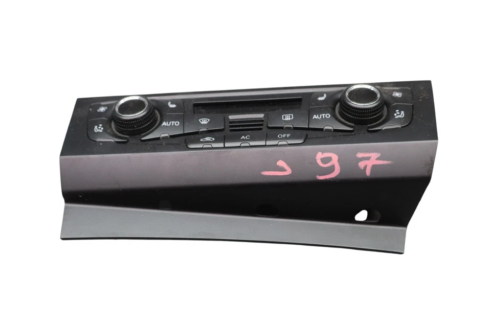 08-16 Audi A4 A5 Quattro tablero HVAC AC calentador temperatura unidad de control OEM Foto 1 de 4