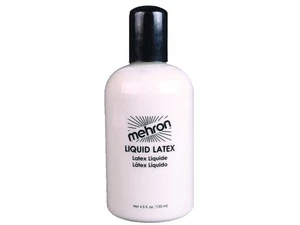 Mehron Liquid Latex Special Effects Makeup 4.5oz Halloween Prosthetics Stage New - Picture 1 of 1