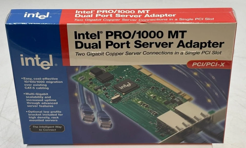 Intel Pro/1000 MT Dual Port Server Adapter - Image 1 of 3