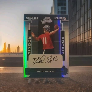 2005 Playoff Absolute Memorabilia Spectrum Silver David Greene RC Auto Seahawks - Bild 1 von 3