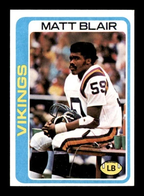1978 Topps #469 Matt Blair  NM/NM+ X3227859 - Image 1 of 3