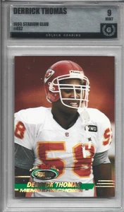 1993 Stadium Club Derrick Thomas #492 Klasse 9 - Bild 1 von 2