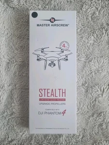 Master Airscrew Stealth Upgrade Propellers for DJI Phantom 4 Black 4 Pack - Picture 1 of 2