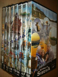 OPERA COMPLETA 8 DVD OVERLAND 7 WORLD TRUCK EXPEDITION RITORNO IN SIBERIA - Foto 1 di 1