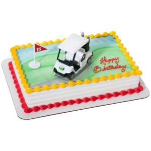 Heading for the Green Cake Decor SetSports Themed Cake Decor - Picture 1 of 3