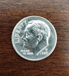2006 P - Roosevelt Dime (Full Torch)  Nice - Picture 1 of 2