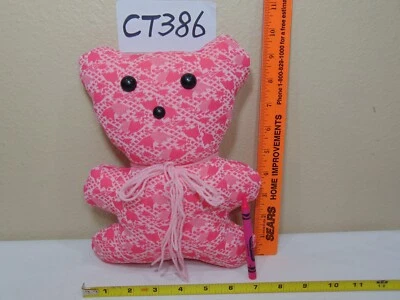 DE COLECCIÓN SOUTHWESTERN BELL PIONEERS PELUCHE ABRAZO A OSO 9" RAZZLE DAZZLE ROSE + BLANCO Foto 1 de 4