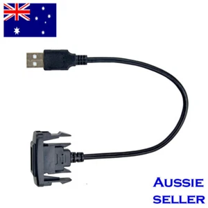 Flush Mount USB Port Extension Audio Cable Adapter for TOYOTA - Picture 1 of 7