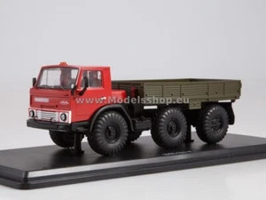 ModelPro 0114MP ZIL-132P flatbed truck, prototype /red-kahki/ - Imagen 1 de 6