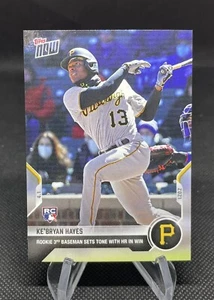KE'BRYAN HAYES Rookie card 🔥 2021 Topps Now Pirates RC - Picture 1 of 6