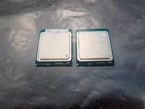 Lot of 2 Intel Xeon E5-2609 V2 2.5GHz Quad-Core LGA 2011 Socket CPU  SR1AX  - Picture 1 of 1