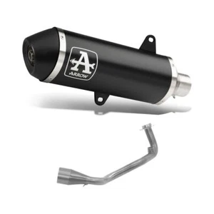 MARMITTA COLLETTORE RACING ARROW URBAN NERA PIAGGIO 150 MEDLEY S I GET 2020-202 - Imagen 1 de 4