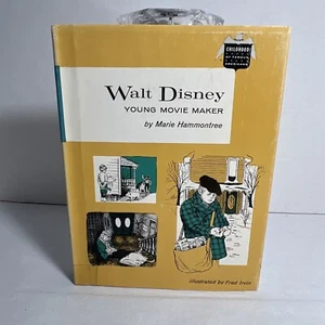 1969 WALT DISNEY, Young Movie Maker by Marie Hammontree - HC, DJ, 1st Ed. GOOD - Picture 1 of 22