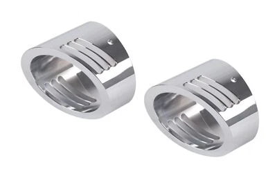 4.4" Exhaust End Tips Chrome Only for SHARKROAD 4.4" Megaphone, Upgrading - Image 1 of 3