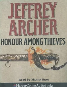 Jeffrey Archer Honour Among Thieves Audio Cassette Tape Novel Book Martin Shaw - Picture 1 of 3