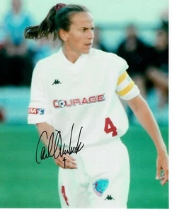 "Carolina Courage" Carla Overbeck handsigniertes 8x10 Farbfoto Echtheitszertifikat - Bild 1 von 2
