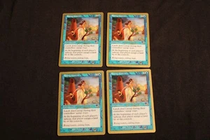 Rising Waters x4 2000 Brussels World Championship Light-Med. Play MTG - Picture 1 of 3