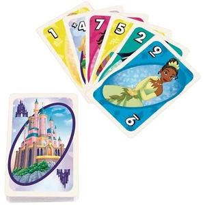 Mattel Games UNO Disney Princesses Card Game for Kids & Family, Themed Deck & - Picture 1 of 5