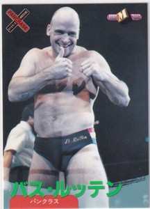 #120　Bas Rutten　 1998 BBM Pro-Wrestling card 