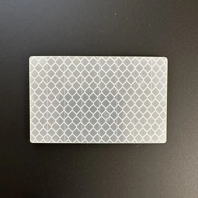 WHITE Safety Reflective Patch High Vis Police Firefighter EMT - Hook & Loop - Image 1 of 2