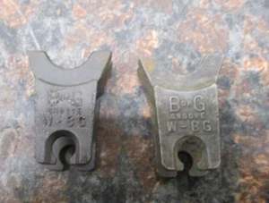 Burndy W DIE B OR G GROVE W-BG Crimp Die USED FREE SHIPPING - Picture 1 of 3
