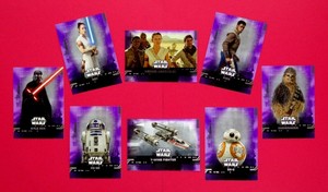 2019 Star Wars The Rise of Skywalker Series One Purple Parallel You Pick Cards