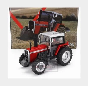 1:32 UNIVERSAL HOBBIES Massey Ferguson Mf2645 Tractor 1988 Red Silver UH6368 Mod - Picture 1 of 2