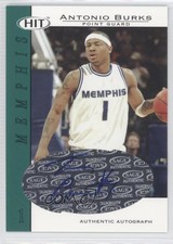 2004 SAGE Hit Authentic Auto Antonio Burks #A19 Rookie Auto RC