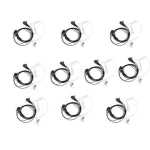 10 Pcs Throat Mic Air Tube Earpiece Headset for Baofeng UV5R BF-888s Q14926-10 - Picture 1 of 2