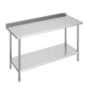 60"x24" Stainless Steel Work Table Commercial Kitchen Work Food Prep Table - Picture 1 of 12