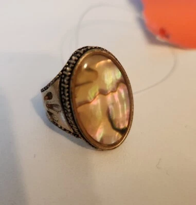 Lia Sophia Size 5 Ring Large Stone With Rhinestones D2 - Image 1 of 4