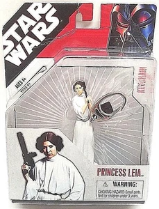 Llavero de personaje de Star Wars Princesa Leia serie #1 diversión básica 2008 edades raras 4+ - Imagen 1 de 8