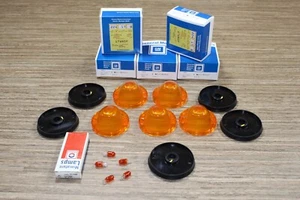 GM NOS Kit 5PC Chevy GMC Truck Jimmy 1971-1991 Cab Roof Light Lens GM 684662 - Picture 1 of 13