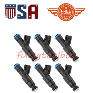 0280155669 6 piezas Inyectores de combustible para Cadillac Seville Jeep Grand Cherokee Wrangler - Imagen 1 de 9