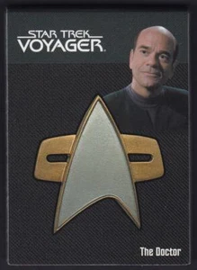 STAR TREK QUOTABLE VOYAGER COMMUNICATOR PIN CP3 ROBERT PICARDO AS THE DOCTOR - Picture 1 of 1
