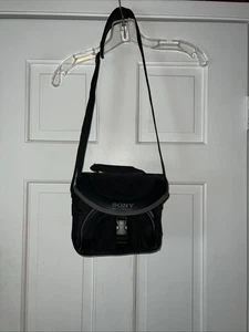 Sony Black SONY LCS-X20 Camera Case preowned Camera Bag Gadget Bag - Picture 1 of 15