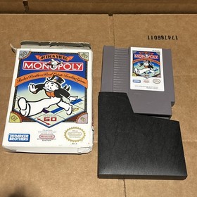Monopoly NES With Box  Authentic Tested Very Good Condition